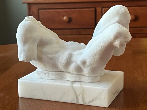 River God Replica anatomy Sculptures Muscular Male Torso statues nudes